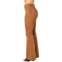 Judy Blue - Tummy Control Garment Dyed Flare Jeans
