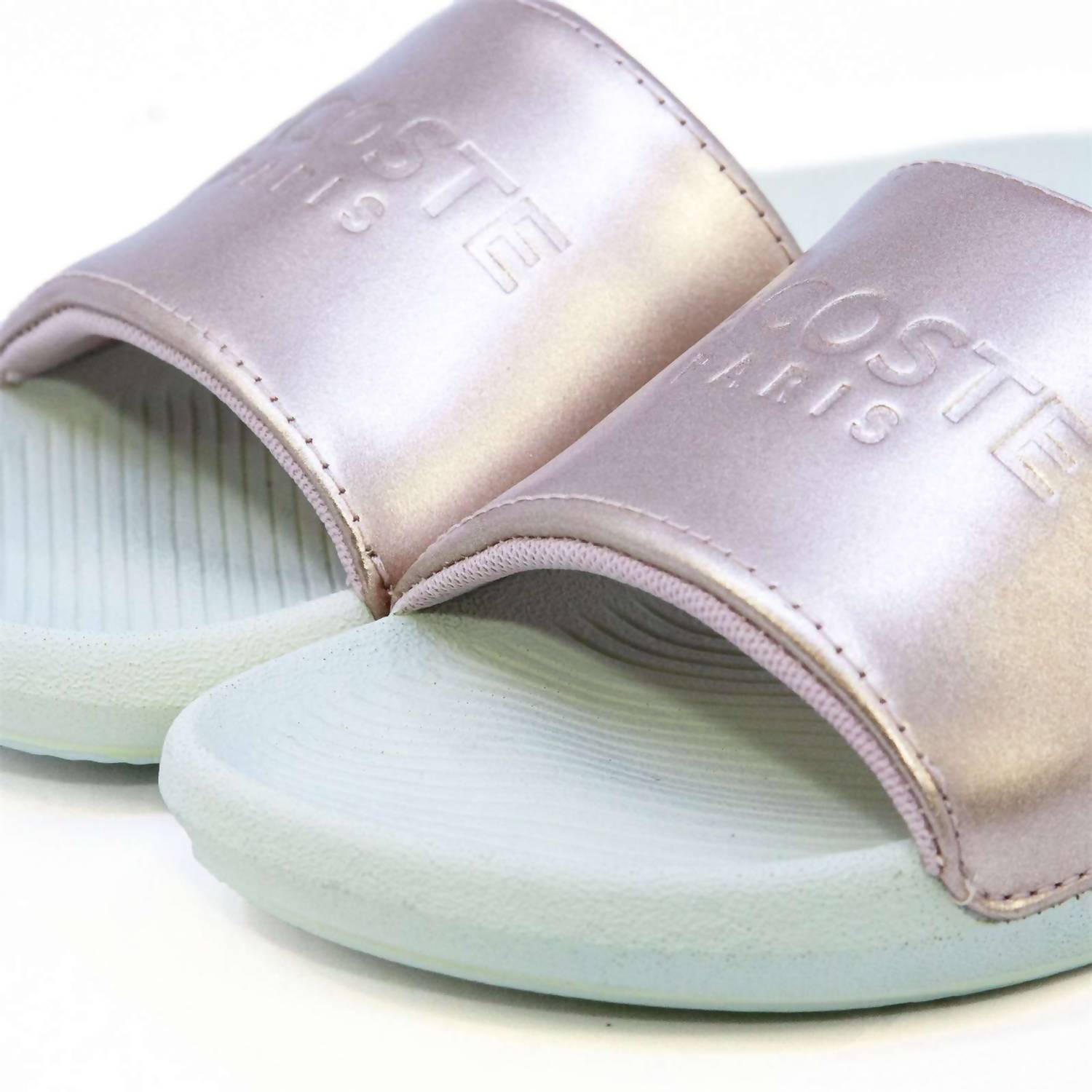 Lacoste - Women's Croco Slide Sandals