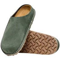 BIRKENSTOCK Women's Zermatt Premium Suede Slip-ons in thyme - women's shoe - view 4
