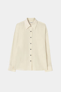 Cordera - Oversized Pencil Striped Shirt