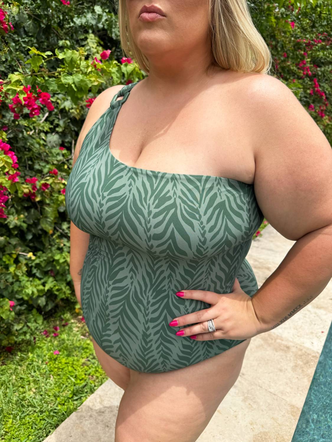 Alicia Swim - Jodie Coco One-piece Swimsuit - Plus