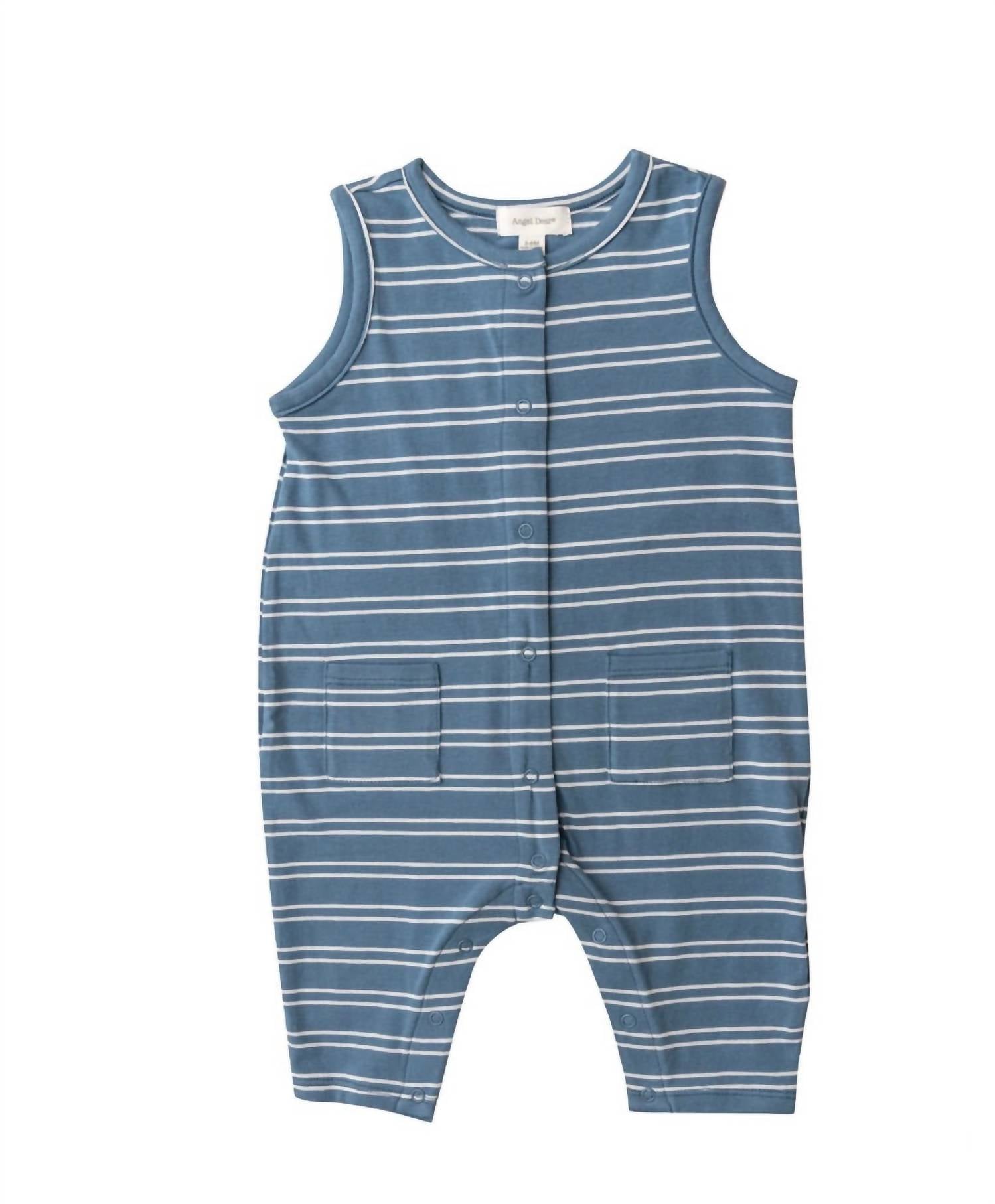 Angel Dear - Baby's Sleeveless Shortie Romper
