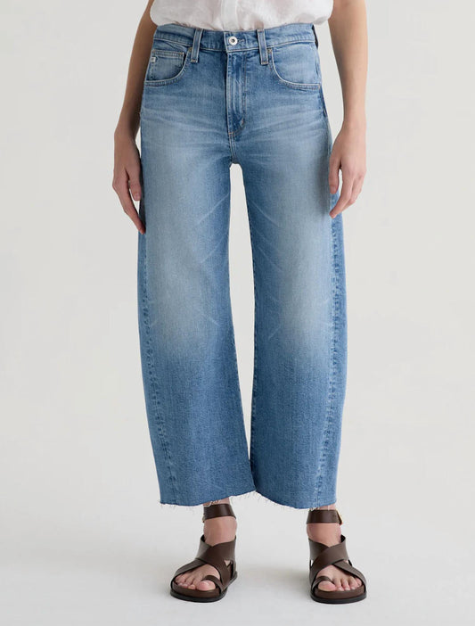 Ag Jeans - Hattie High Rise Barrel Crop Jeans