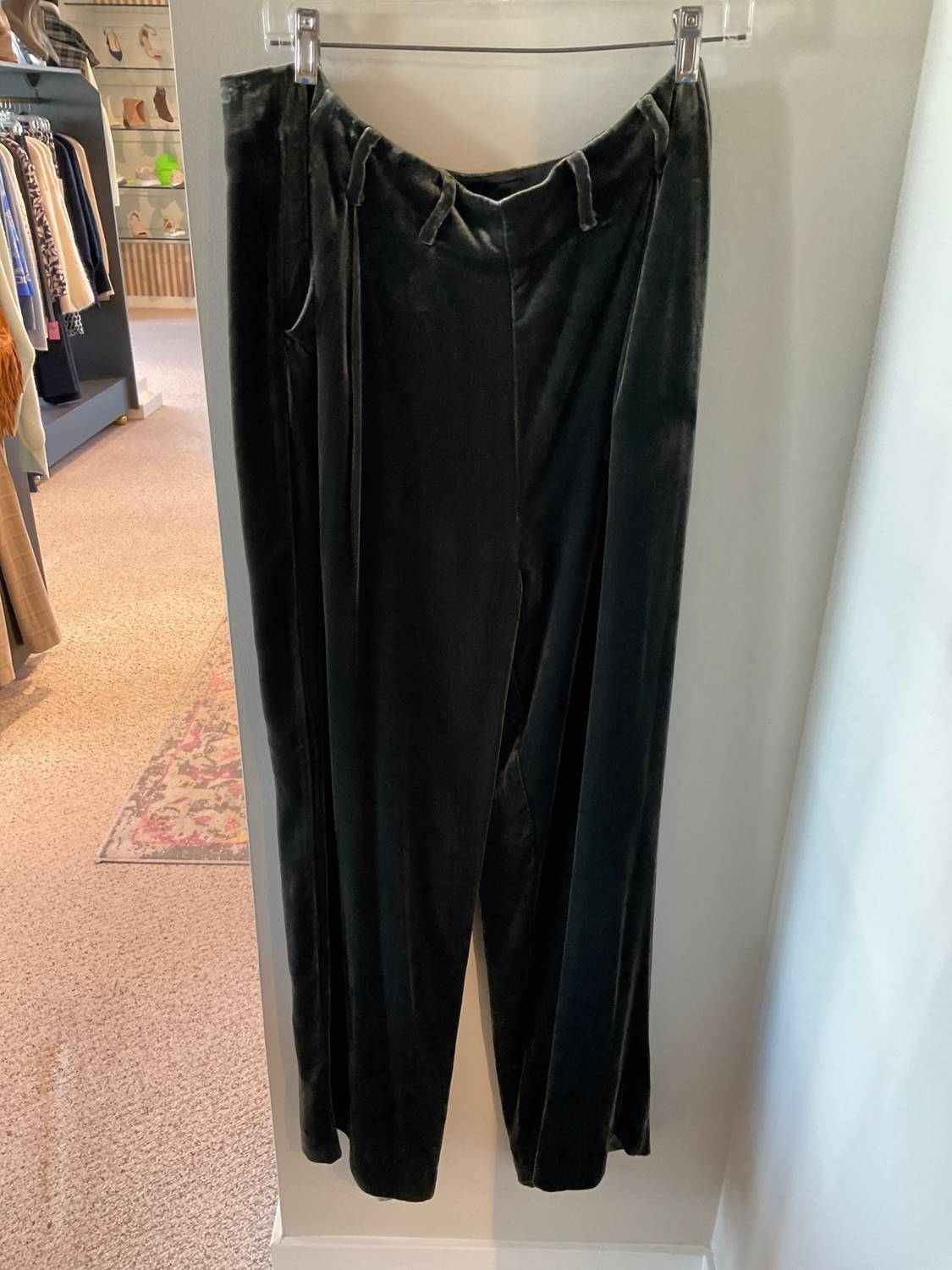 Marie Oliver - Velvet Wide Leg Pants