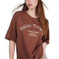 Ambar - St Tropez Printed T-shirt