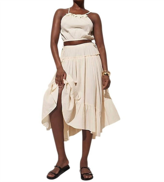 J.Crew - HALTER TOP AND SKIRT SET IN AIRY GAUZE