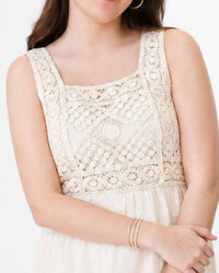 Dear John Denim - HAYDEN CROCHET MIDI DRESS
