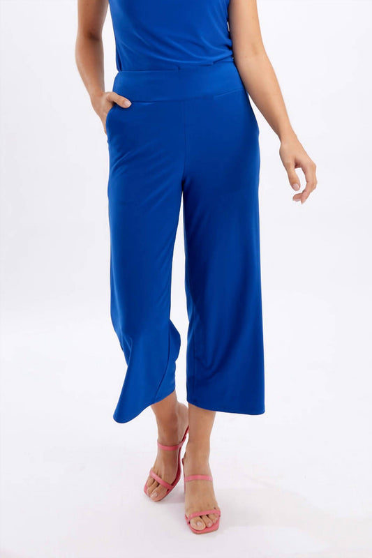 Frank Lyman - Knit Wide Leg Crop Pants