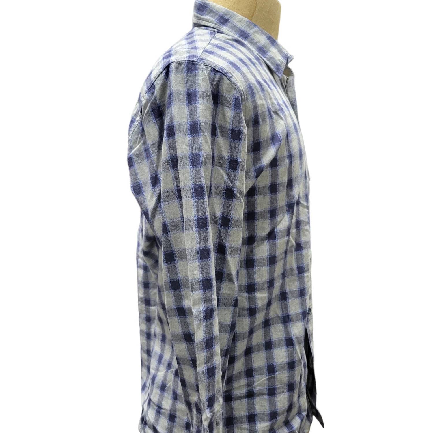 Thread & Cloth - Men's Button-up Cotton Long-sleeve Plaid Shirt