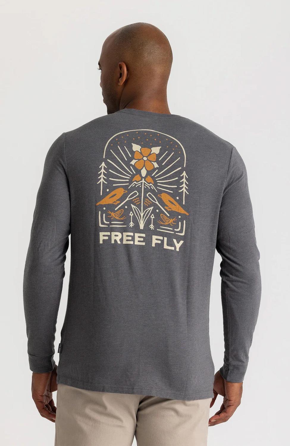 Free Fly - Mellow Meadow Long Sleeve Tee