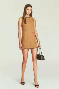 Ser.O.Ya - Francesca Suede Mini Dress