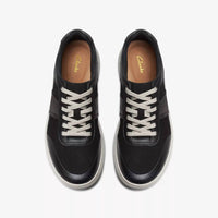 Clarks Women's Nalle Fern Sneakers in black combi - women's sneaker - alternate view