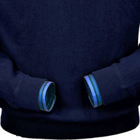 Peru Unlimited Corp. - Men's Baby Alpaca 'links Stitch' Sweatshirt-style Crew Neck Sweater