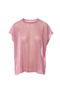 Anonyme - Women's Lurex Knitwear Blouse