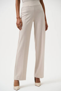 Joseph Ribkoff Classic Wide Leg Pant in moonstone - women's pants
