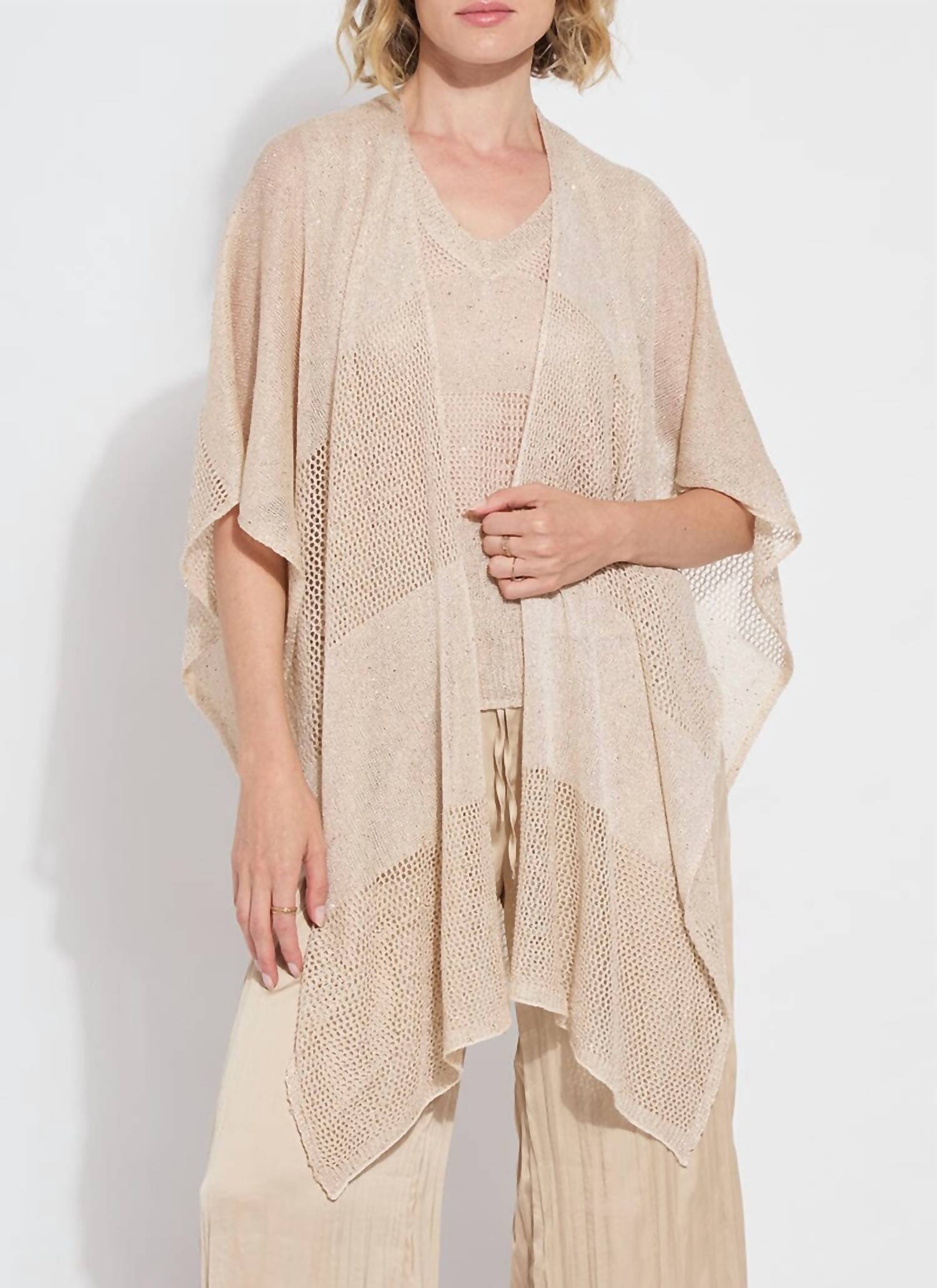 Lysse - Riva Mesh Sequin Shrug