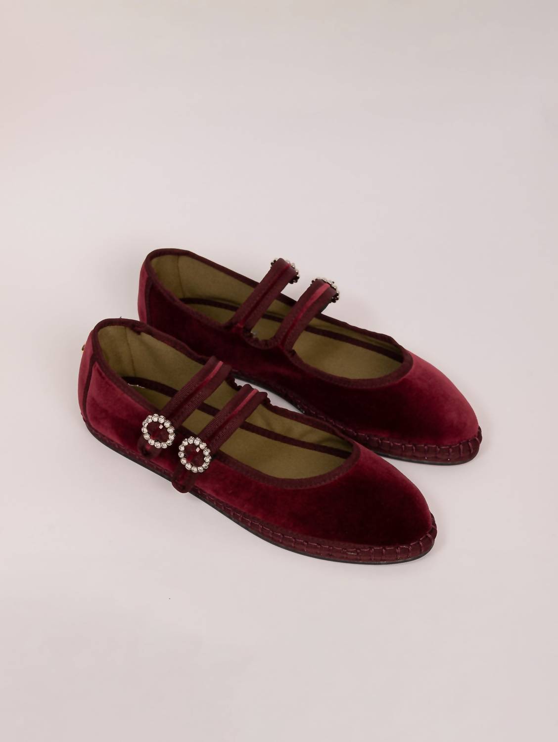 Sveti Stefan - Women’s Double Lace Ballerina Flats