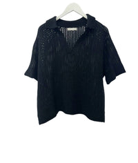 Sablyn - Women's Shalom Relaxed Split Neck Polo Lounger Tee