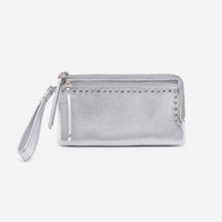 HOBO Women's Dayton Wristlet in silver - women's bag