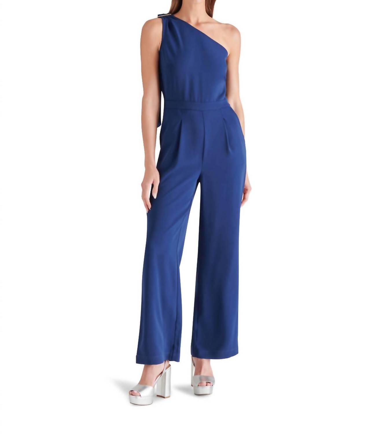STEVE MADDEN Esmeralda Jumpsuit in midnight blue - women's pants