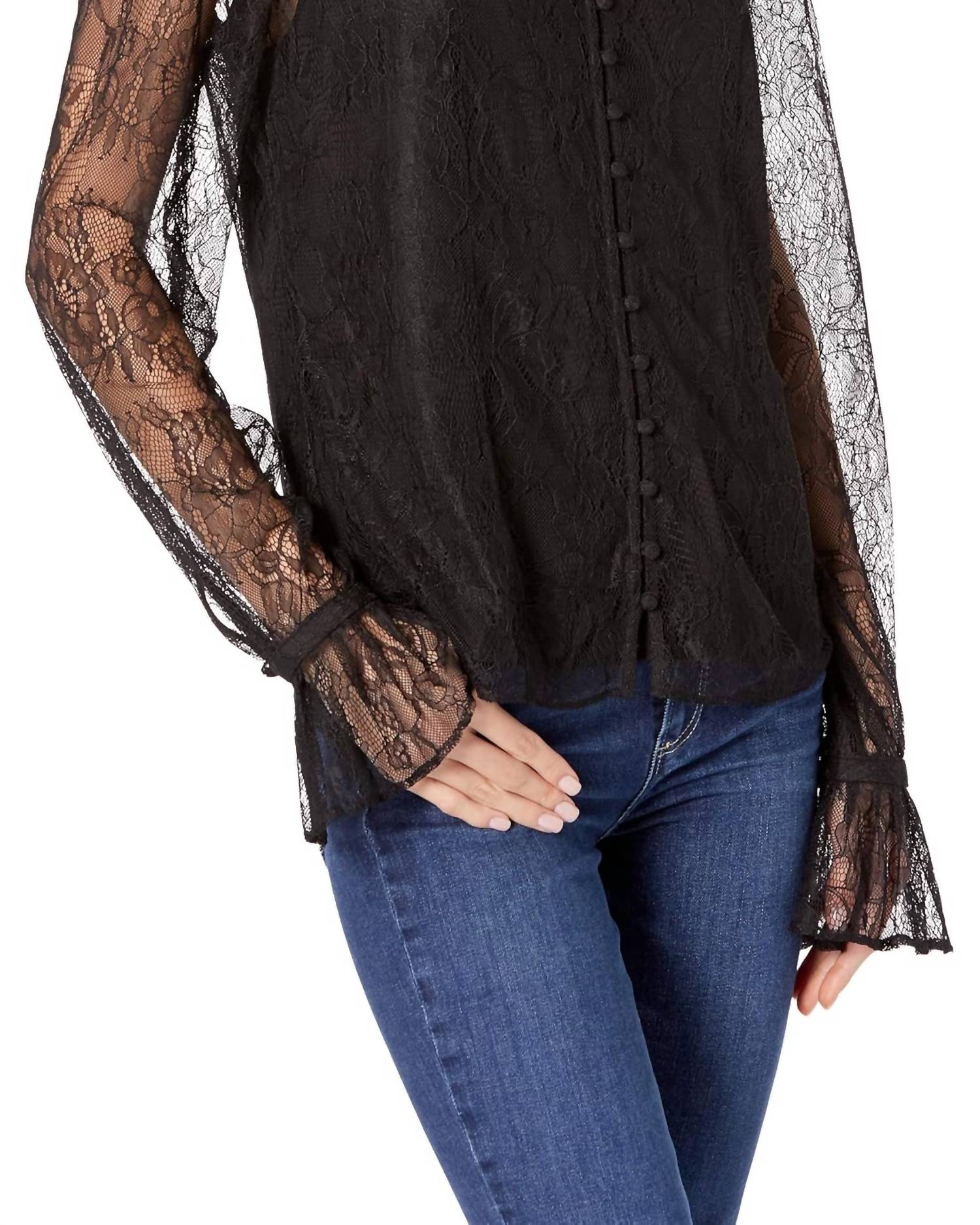 Paige - SALDANA LACE BLOUSE