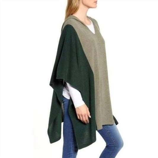 Halogen - V Neck Cashmere Poncho