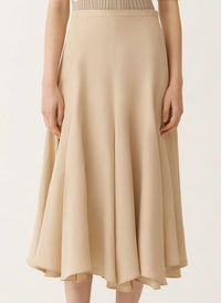 Fabiana Filippi - Viscose Linen Flared Skirt