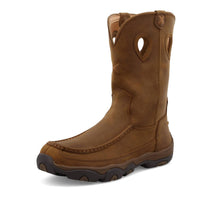 TWISTED X Men's 11" Pull On Hiker Boot in distressed saddle saddle - men's boots