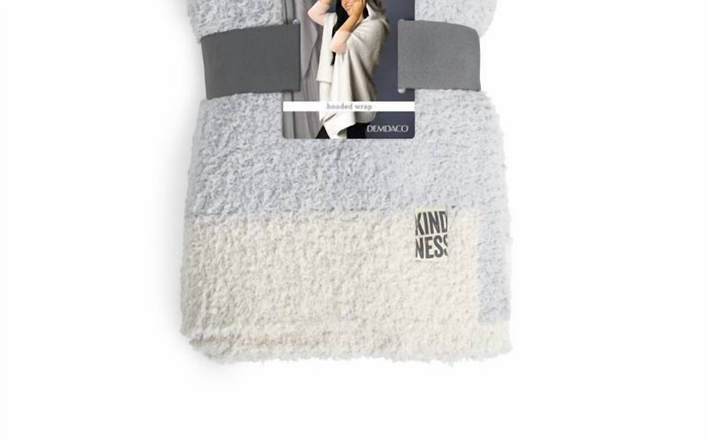 Demdaco - Women's Cozy Soft Hooded Wrap
