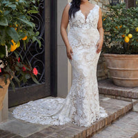 Casablanca - Elisha Lace Wedding Dress