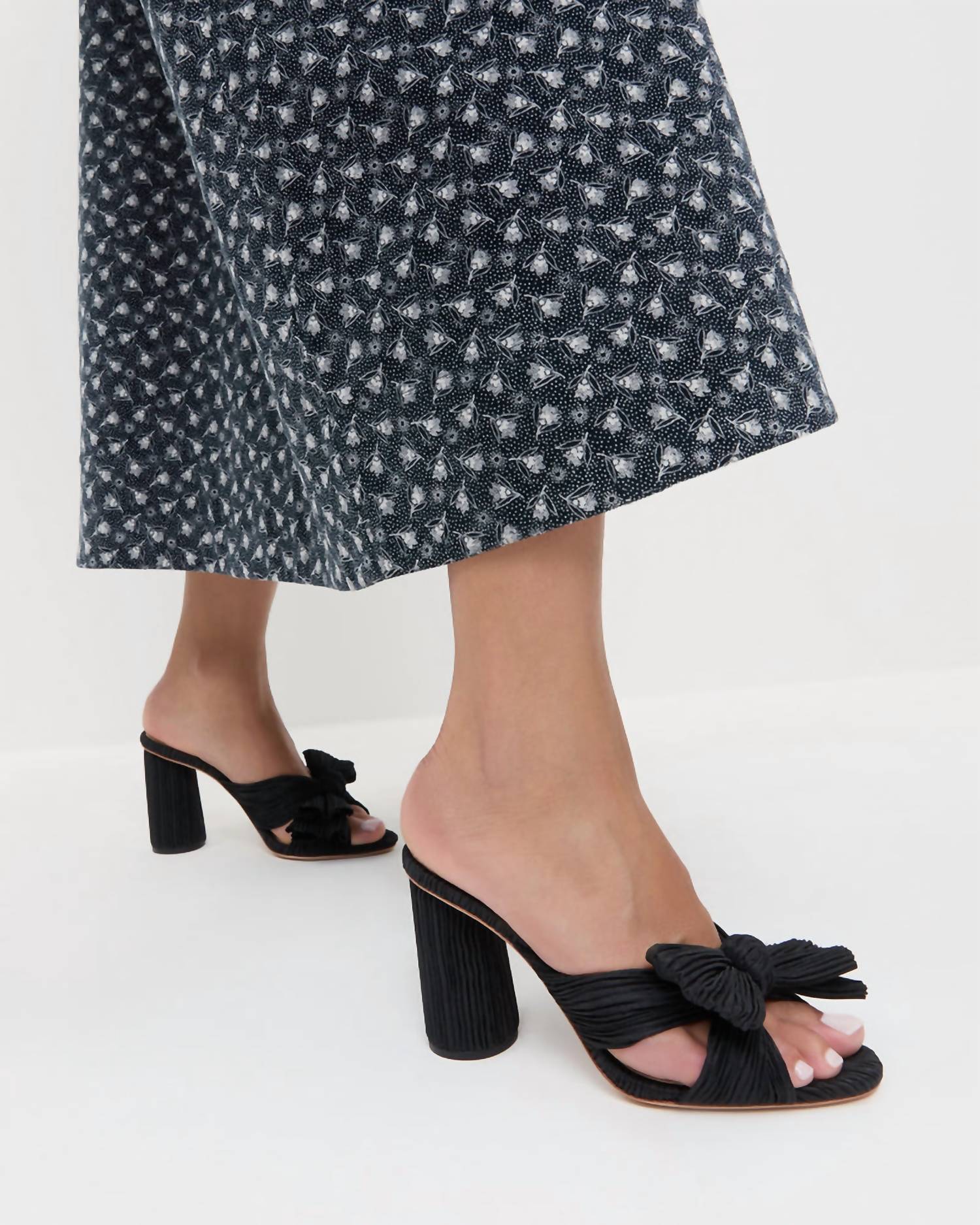 Loeffler Randall - Women's Penny Pleated Bow Heel