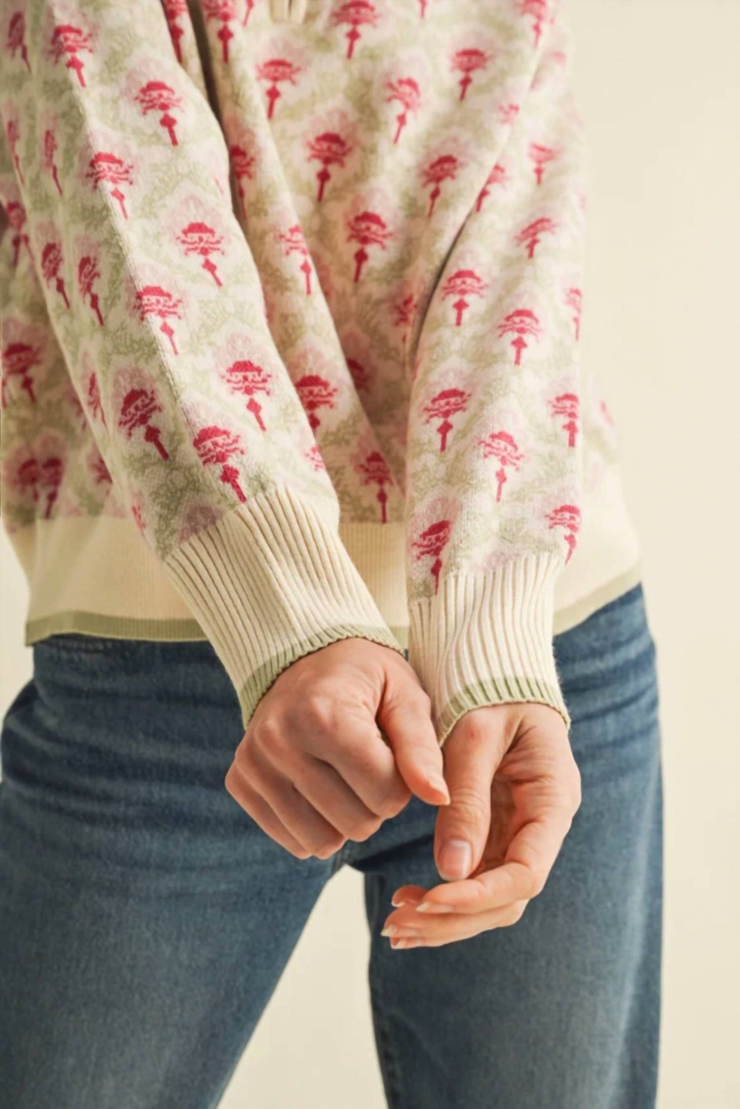 &Merci - Aspen Quarter Zip Sweater
