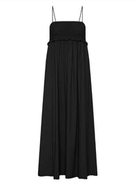 Posse - Danielle Lace-trimmed Cotton Midi Dress