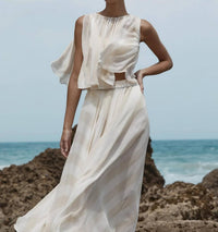 Bondi Born - Capri Silk Circle Skirt