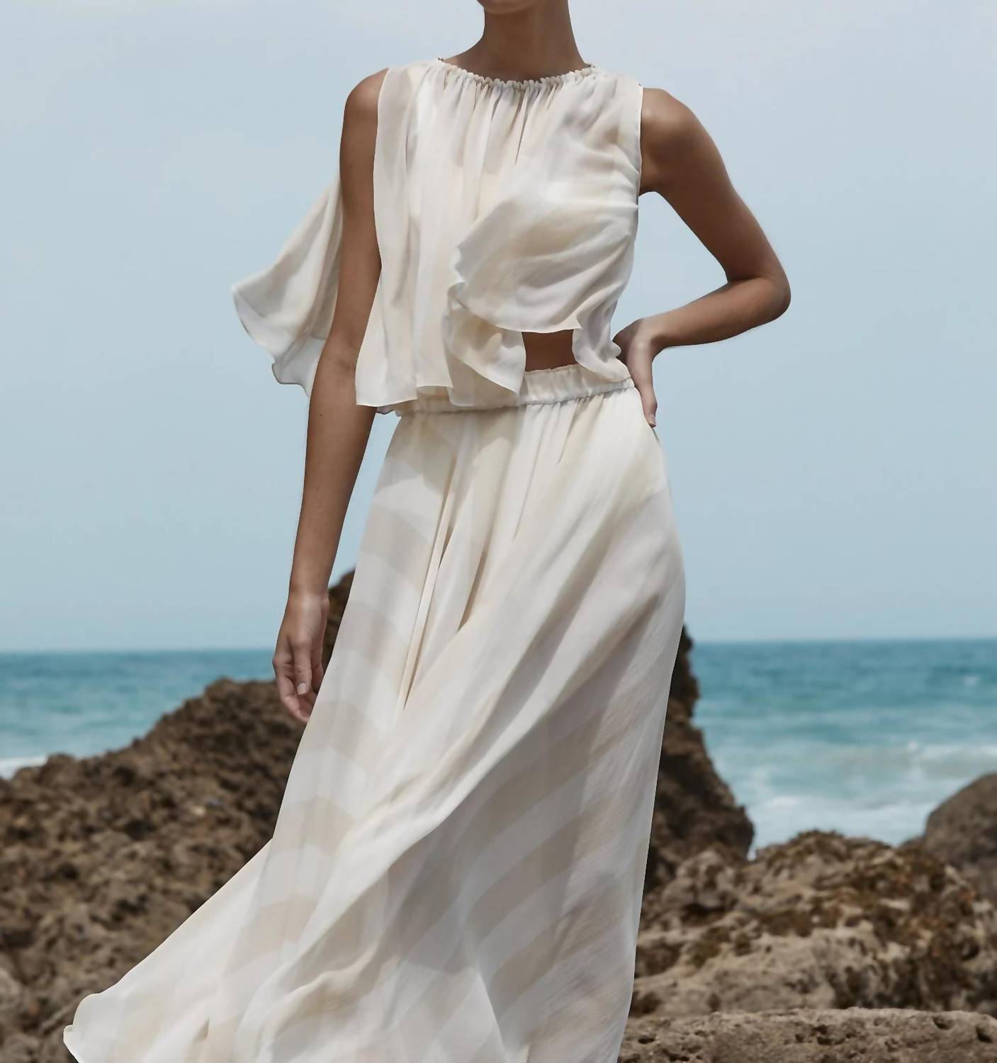 Bondi Born - Capri Silk Circle Skirt
