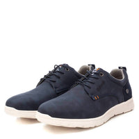Xti Men's Refresh Suede Oxfords in navy - men's shoe - view 4
