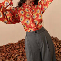 CELiA B Aurora Top in multi 1 - women's blouse - alternate view