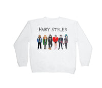 Unfortunate Portrait - Women's Hairy Styles Crewneck Sweatshirt