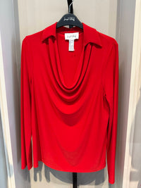 Joseph Ribkoff - Cowl Neck Satin Top