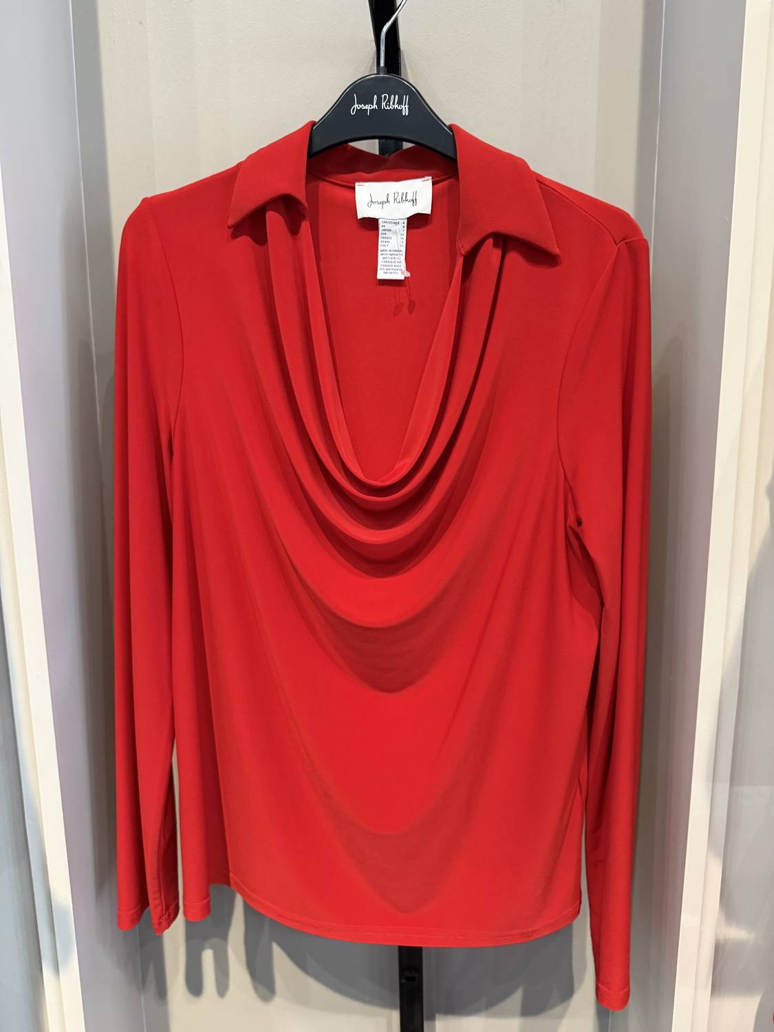 Joseph Ribkoff - Cowl Neck Satin Top