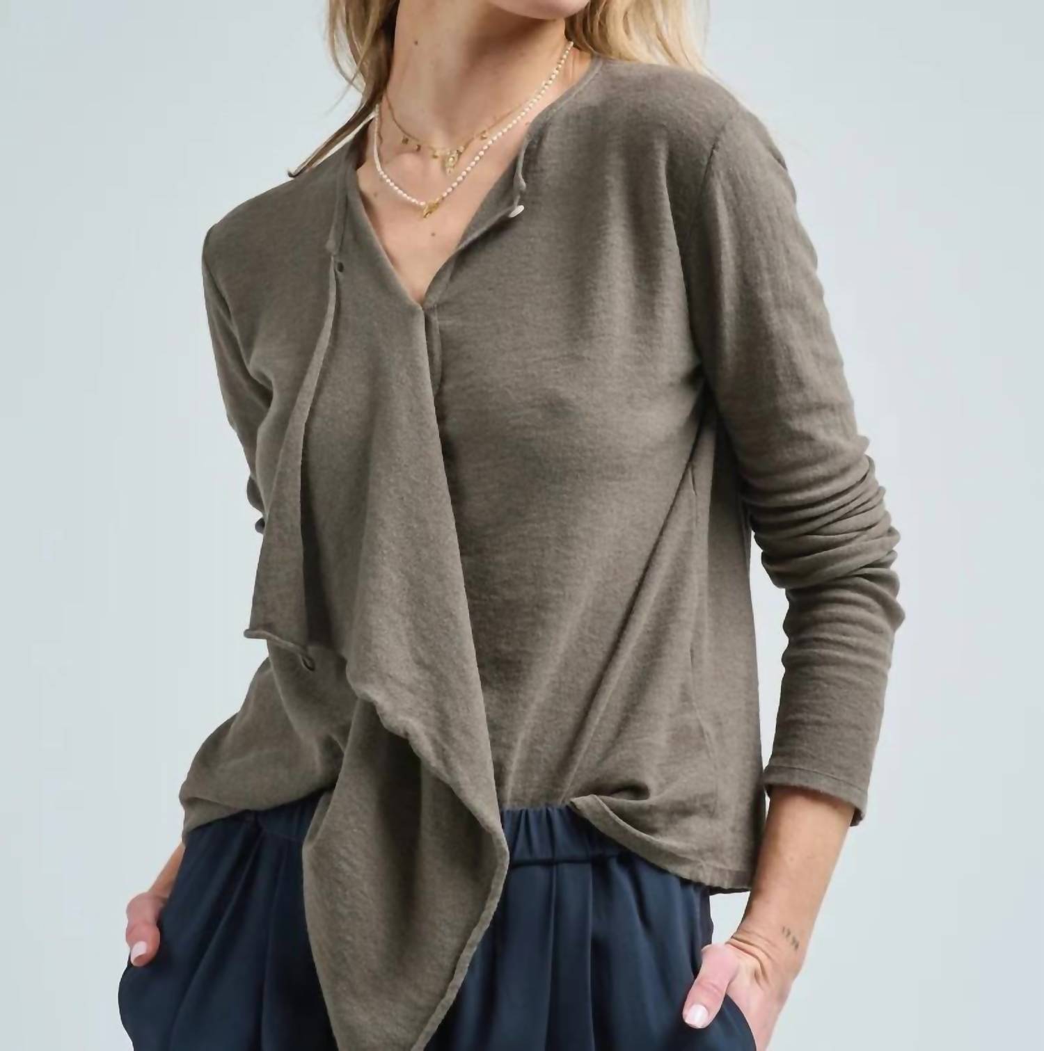 Lauren Manoogian - Wave V-neck Cardigan