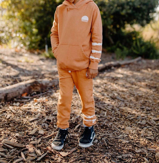 Tiny Whales - Boys' Red Rock Hoodie