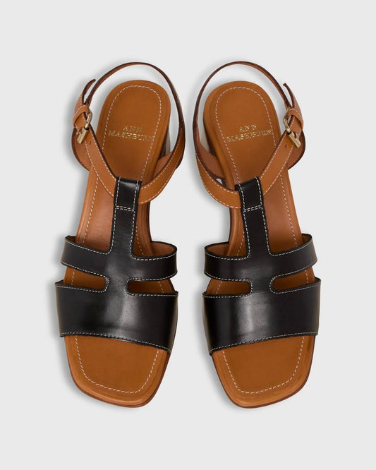 Ann Mashburn - Women's Square Toe T-strap Heel