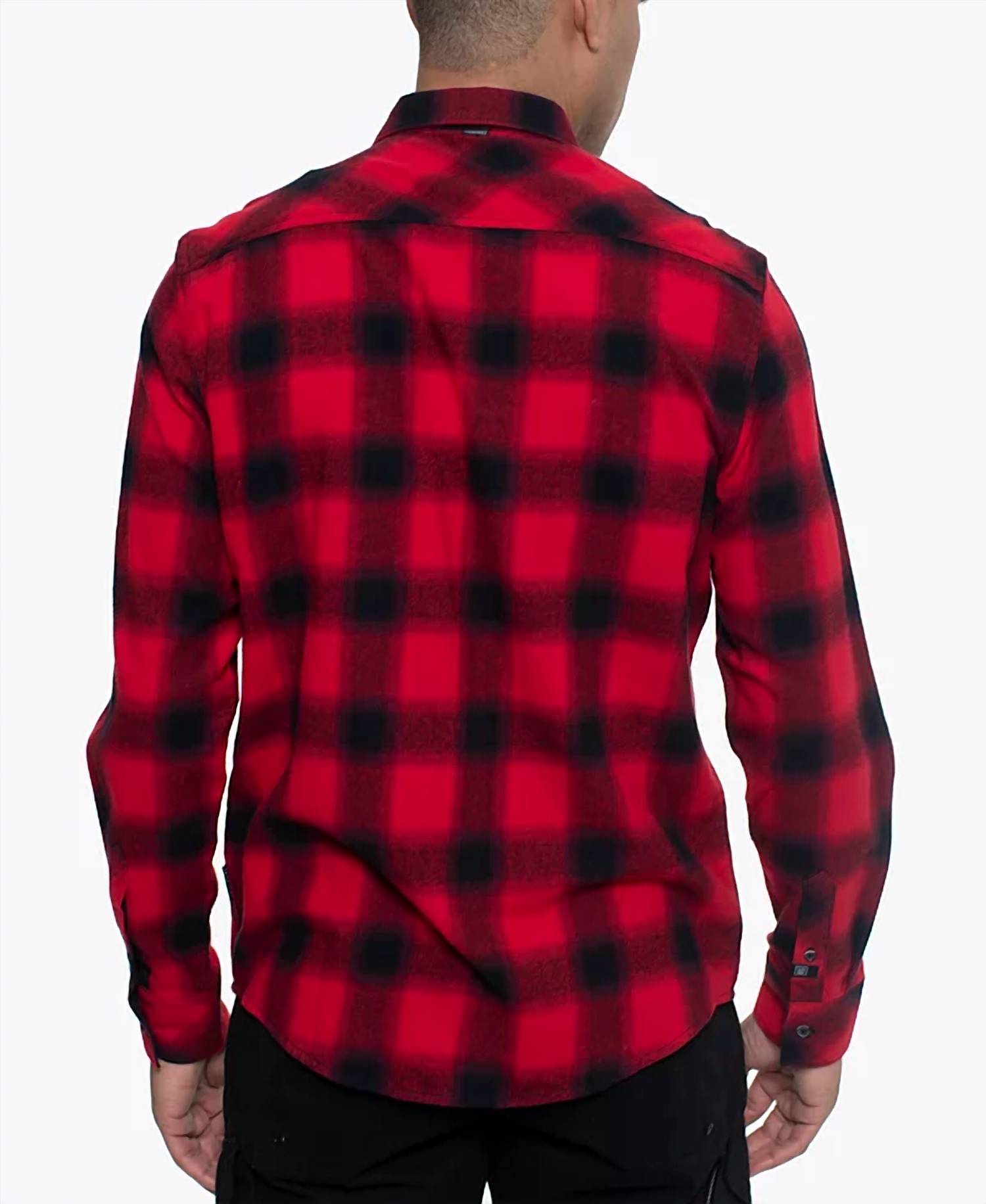 Sean John - Plaid Long Sleeves Shirt