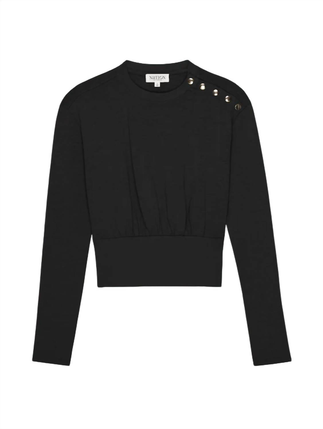 Nation Ltd - Monique Long Sleeve Knit Top