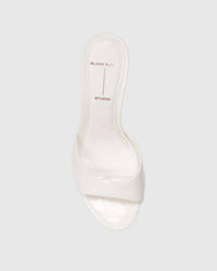 Black Suede Studio - Women's Freddie Coconut Heels