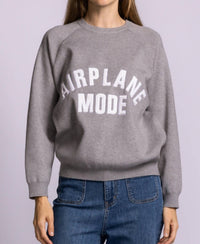 PINK MARTINI Airplane Mode Sweater in gray - women's sweater
