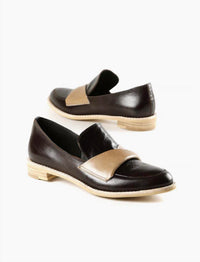 All Black - Women's Flatsash Cowman Slip-on Loafers