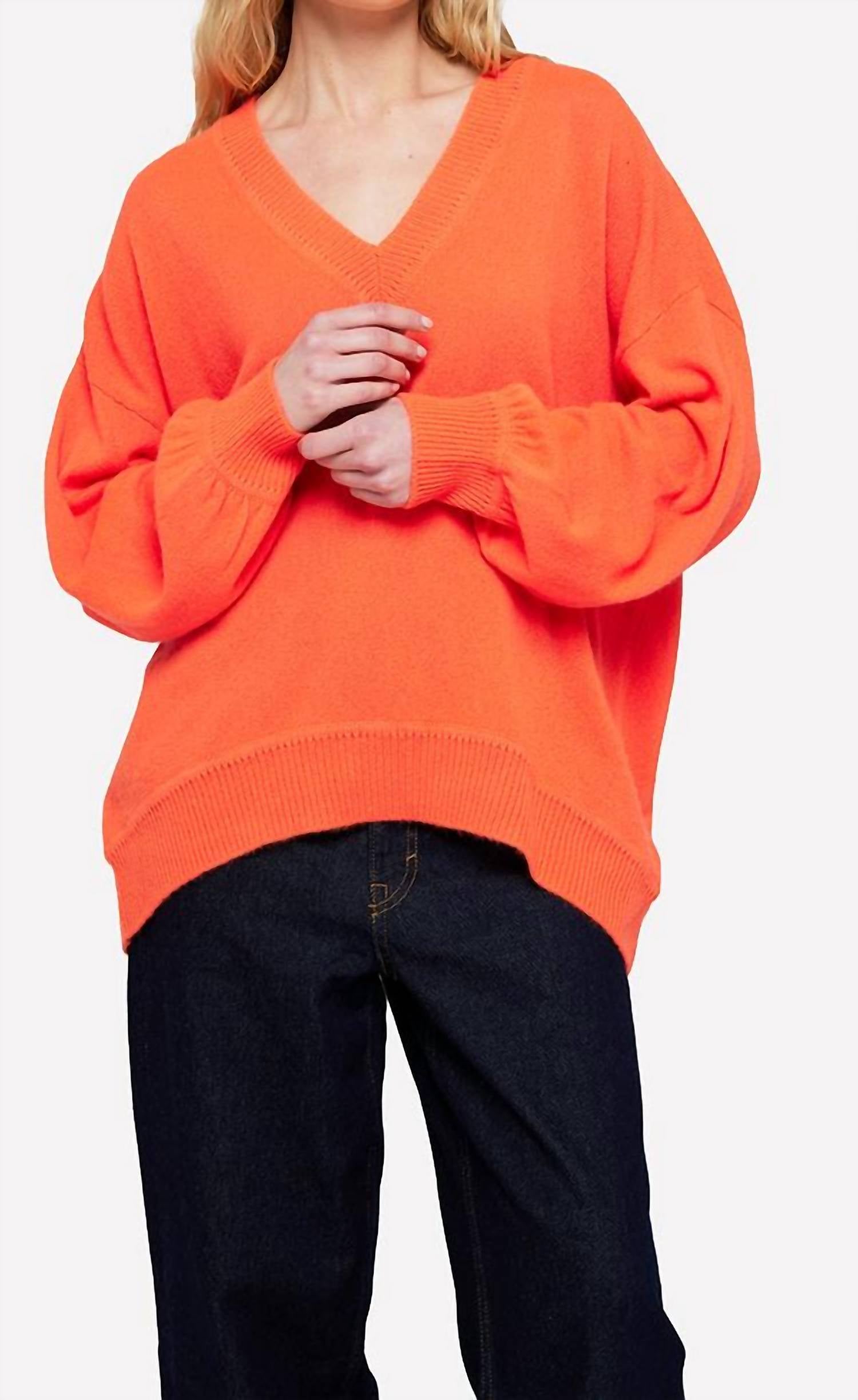 Brodie Cashmere - Verity V Neck Sweater