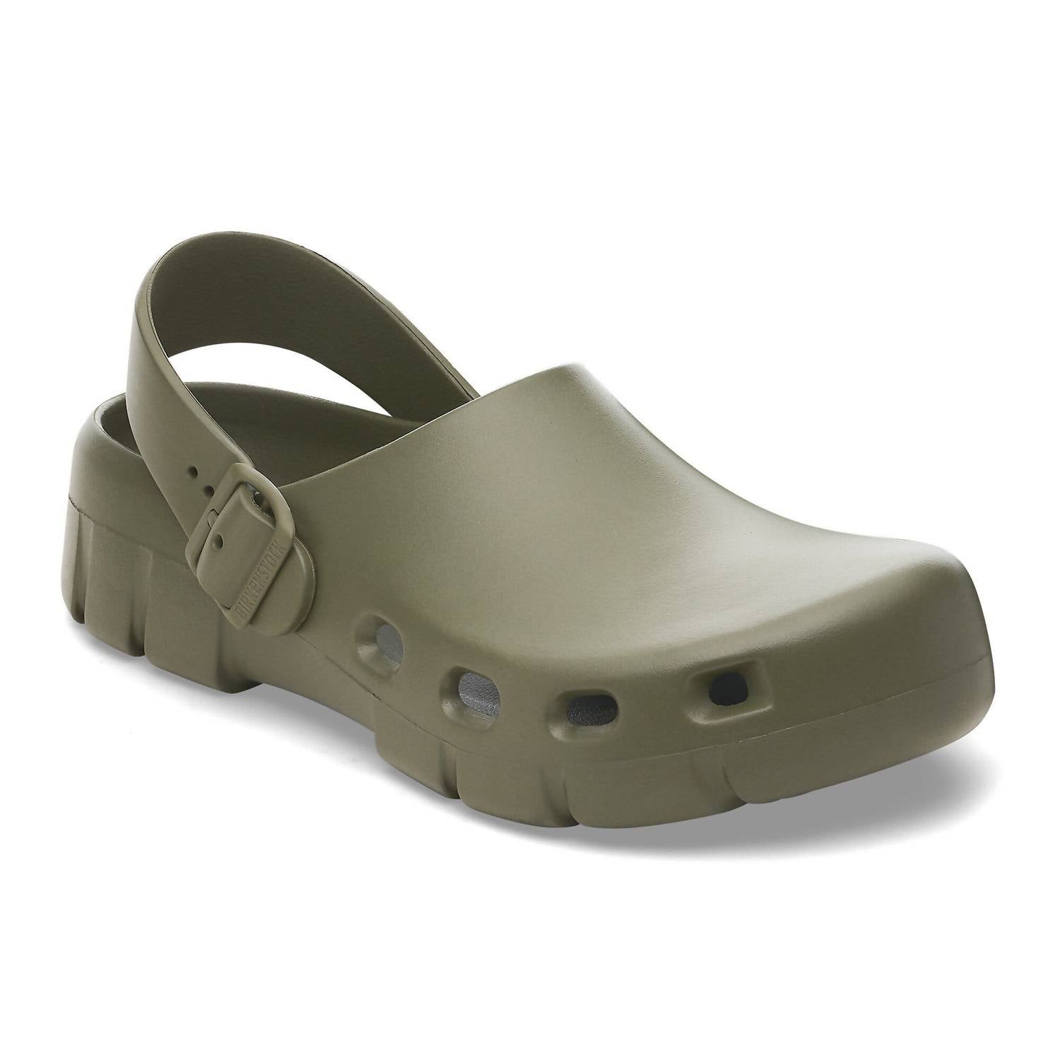 BIRKENSTOCK Women's Birki Flow Eva Clog in khaki - women's shoe - detail view